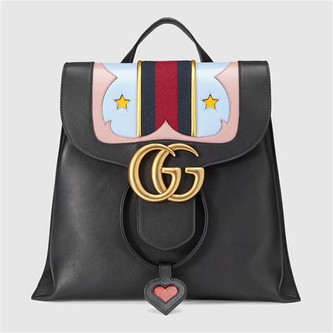 geanta gucci marmont|gg marmont leather backpack.